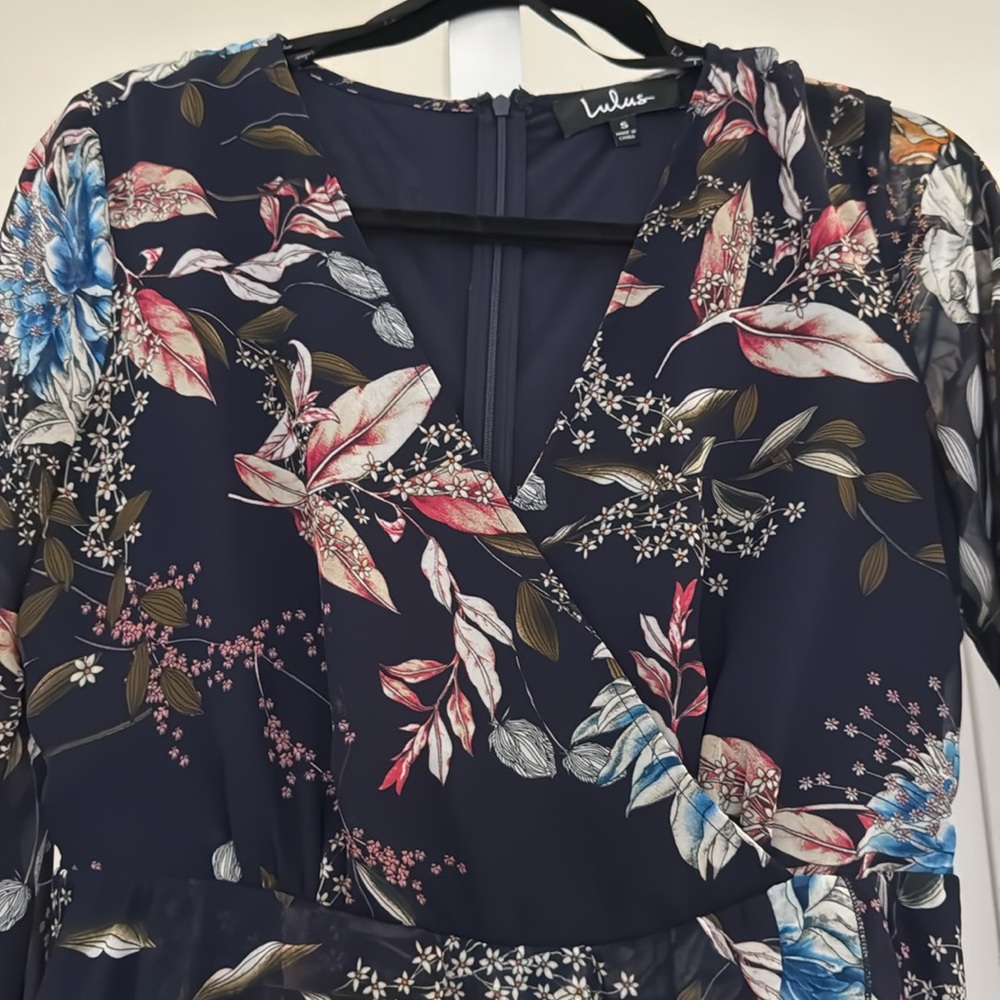 Lulus Ruffled High-Low Dress Size Small - Picture 3 of 5